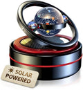 Solar Dashboard Spinner Sun Powered Kinetic Car Diffuser (Solarium Black)
