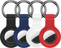 Compatible for AirTag Holder Keychain 4 Pack for Air Tag 1st&2nd Generation