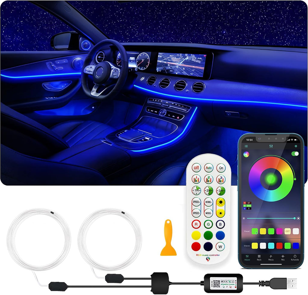 USB Car LED Lights Interior Car Lights Strip